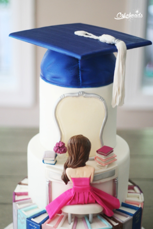 Graduation cap cake online pan